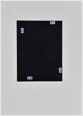 Bleistift, Farbstift auf Papier, 21 cm x 29,7 cm, - 2023 ( " Packungsbeilage / Beipackzettel - absichtlich leer " )