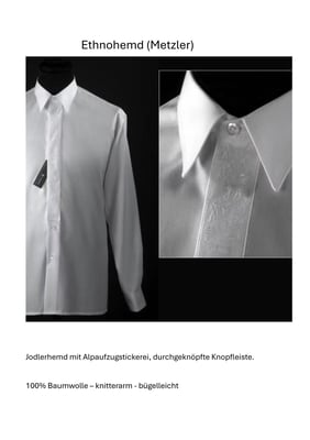 Ethnohemd; versch. Grössen; Preis 100.-