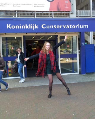 Rosanne van Bers aangenomen op het Koninklijk Conservatorium in Den Haag 2016