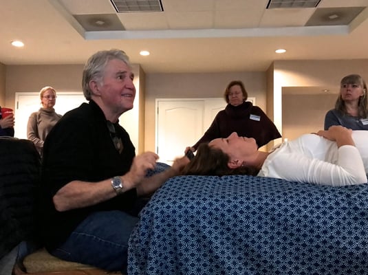 Don Ash, instructor for the CLI Class, November 2017. (photo courtesy of Charise Rogosky)