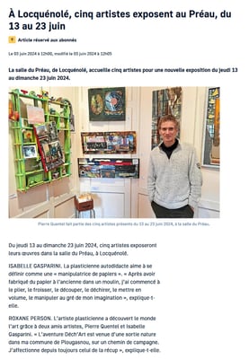 Le Télégramme 3 juin 2024