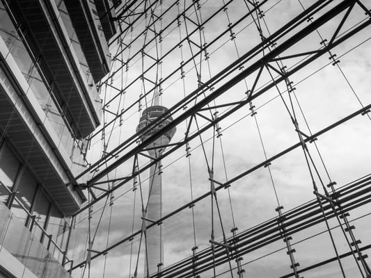 Medienhafen Düsseldorf fotografiert mit Nikon Z6 und Nikkor Z 20mm F/1.8 S