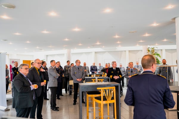 Landesvorsitzenden Lutz Meier des Landesverbandes West begrüsste die Teilnehmer der Tagung