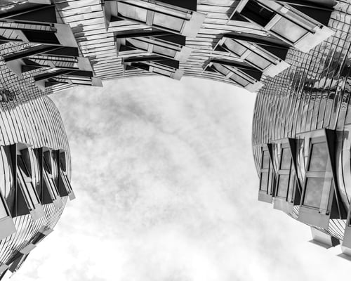 Gehry Bauten Düsseldorf, Nikon Z6 und Nikkor Z 20mm 1,8 S
