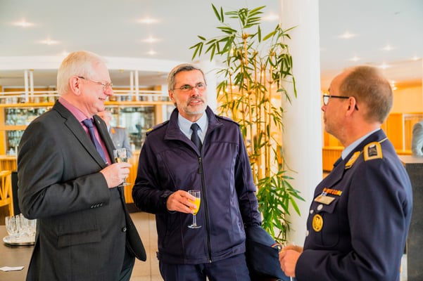 Landesvorsitzenden Lutz Meier des Landesverbandes West begrüsste die Teilnehmer der Tagung
