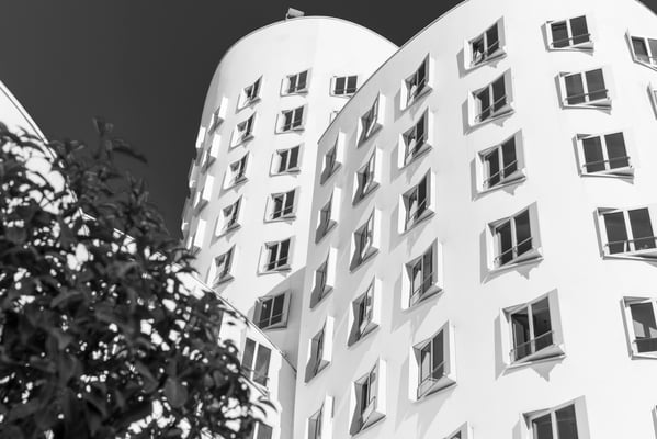 Gehry Bauten Düsseldorf, Nikon Z6 und Nikkor Z 20mm 1,8 S