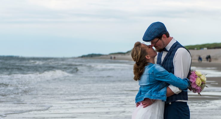 Hochzeitsfotografie auf Langeoog