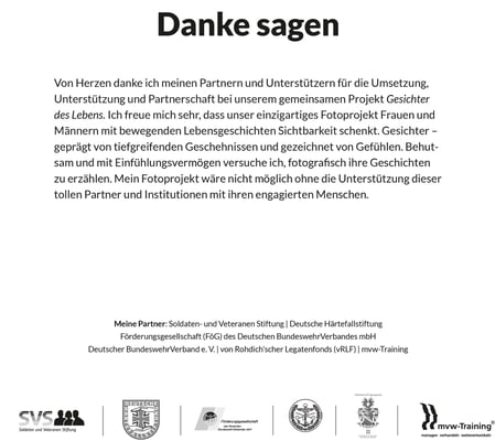 Bildband "Gesichter des Lebens"