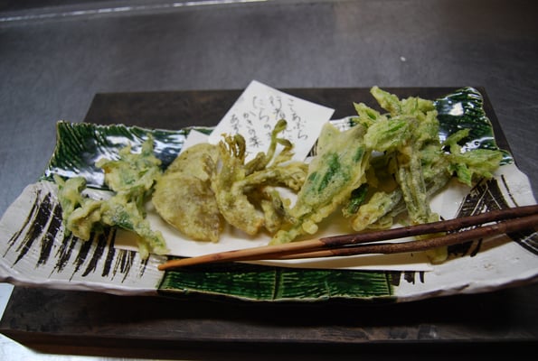 薬草山菜天婦羅