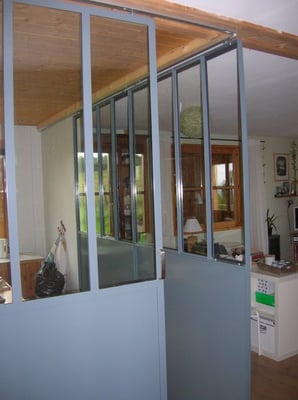 Une véritable séparation en porte coulissante