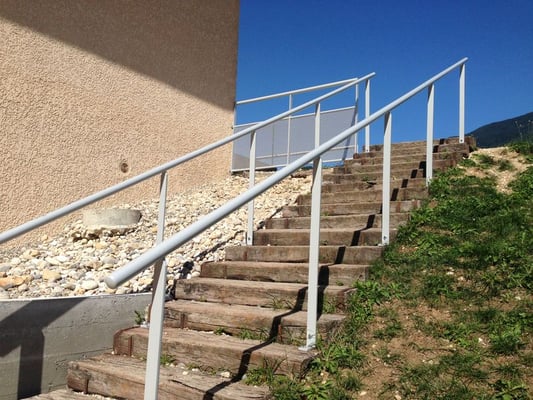 Rampe d’escalier en fer forgé sur mesure, fabrication artisanale à grenoble