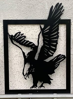 un tableau aigle royal