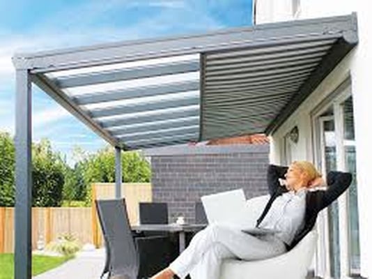 mise en place d'un abris en aluminium sur mesure à grenoble