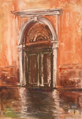 On The Way In Venice 2019, Old Door 