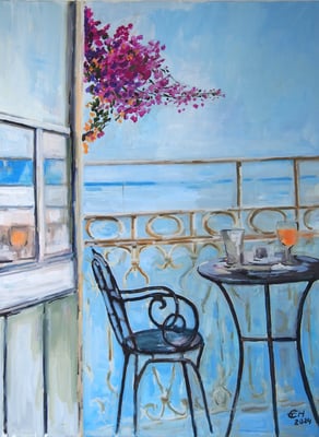 Seaview Öl/Lwd.60x80cm 