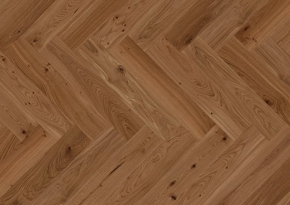 Holzboden Atelier Fischgrät 90° 5G Clic Eiche Bodensee Charmant 14x138x690mm