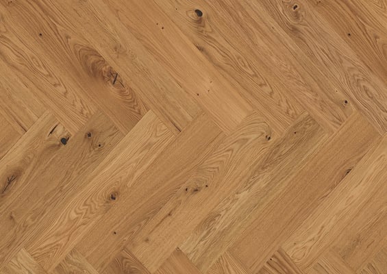 Edeldielen Manufaktur Fischgrät 90° Nut/Feder Eiche Zillertal Gesundastig-naturell 15x120x790mm