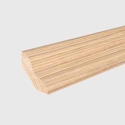 KGM Schmetterling 30 Massivleiste Eiche natur lackiert - 30 x 30 x 2440 mm