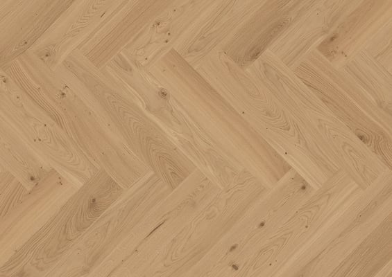 Holzboden Atelier Fischgrät 90° 5G Clic Eiche Königssee Charmant 14x138x690mm