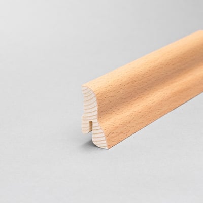 KGM ExPress 42 Furnierleiste Buche gedämpft lackiert - 22 x 42 x 2400 mm