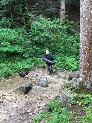 Muss aber noch transportiert werden, gell Urs