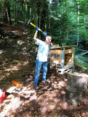 volle Pulle, haun ihn drauf