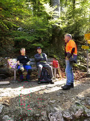 Glücklich und zufrieden nach der Arbeit