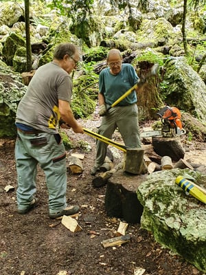 Auch gemeinsam geht es rund