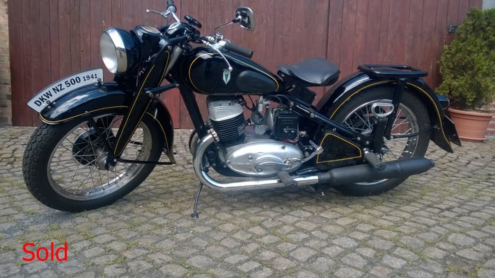 DKW NZ 500 Bj. 1941