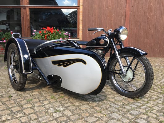 Simson AWO 425 T mit Stoye Seitenwagen