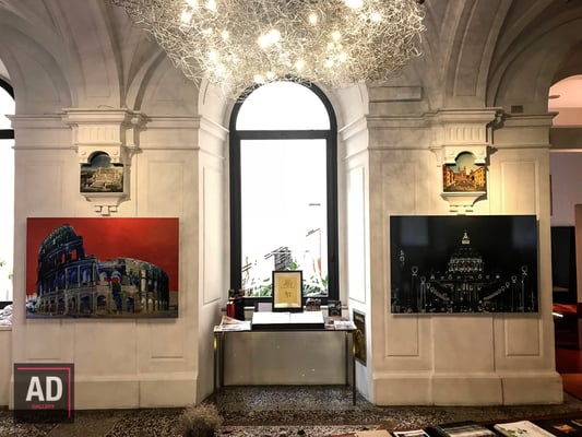 Hotel Art , Via Margutta 56, Roma - Roma Caput Mundi, mostra fotografica di Graziano Villa