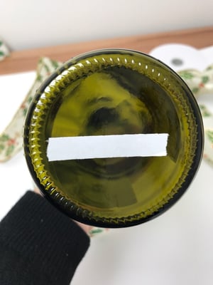 Flaschen Verpackung mit Drahtband