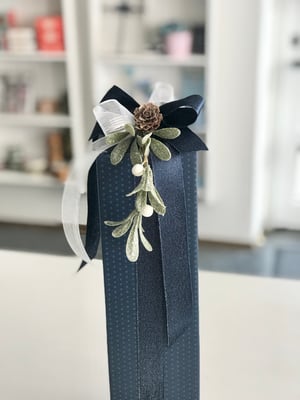 Weinkarton Flaschenverpackung blau für eine Flasche