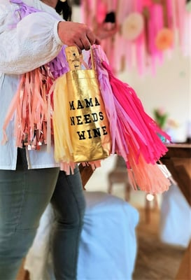 Winebag Flaschenverpackung Weinkarton Mama needs wine