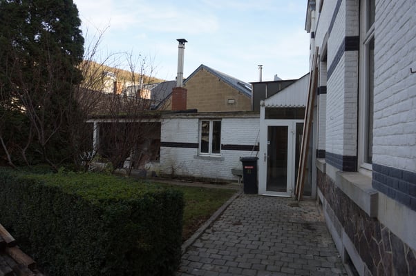 Démolition reconstruction d'une annexe - situation avant travaux