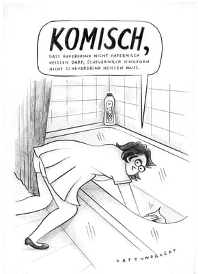 Originalzeichnung "Scheuermilch"