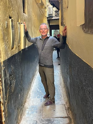 wirklich schmal hier!