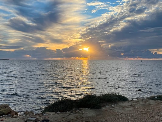 fast wie ein Sonnenuntergang, zumindest steht er kurz bevor