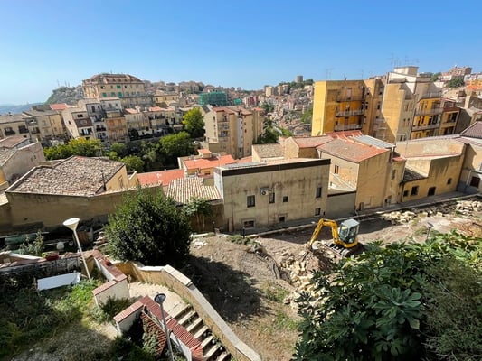Aussicht auf die andere Seite - hier wird viel gebaut