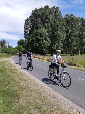 eine Velofahrt ist lustig ...