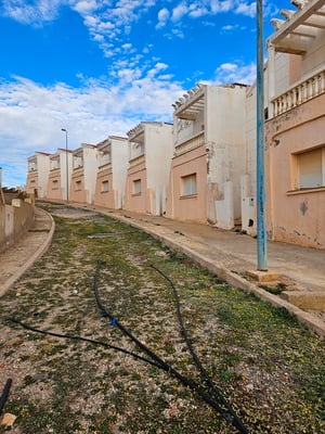 die Quartierstrassen lassen auch zu wünschen übrig