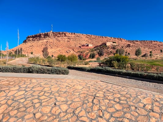 unser Parkplatz in Goulmima