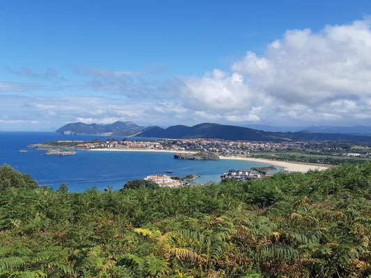 Playa la Isla und Noja von oben