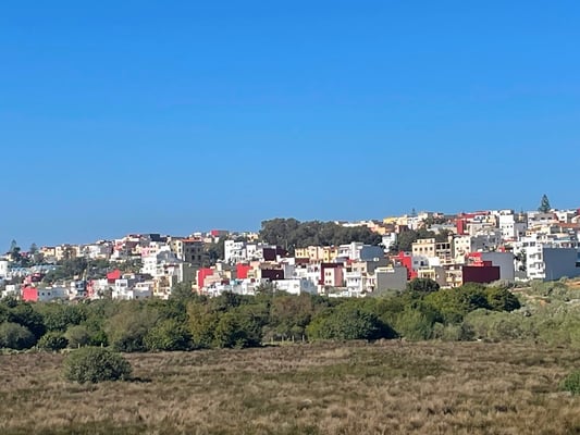 die Stadt Moulay-Bousselham