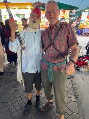 und lasse mich auch mal von einem Geschichtenerzähler "in den Arm nehmen"