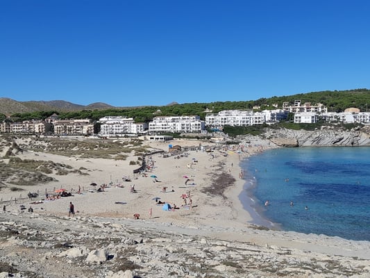 der Strand von Mesquida