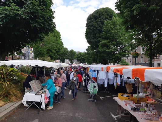 Wochenmarkt in Honfleur