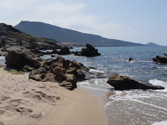 und der Strand ist wunderschön