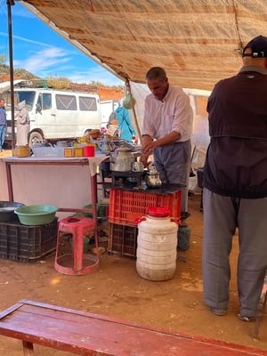 vom Chef selber zubereitet