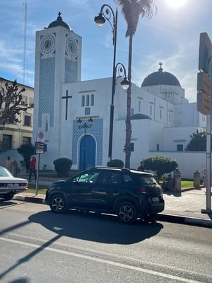 eine moderne Moschee